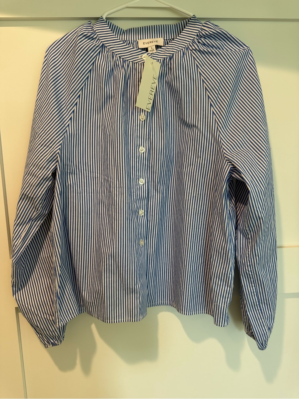 Evereve Stripe Long Sleeve Top